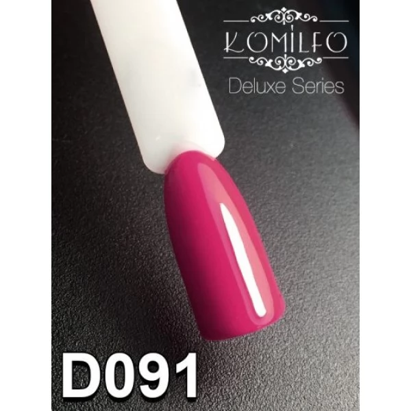 Gel polish D091 8 ml Komilfo Deluxe (purple-pink, enamel) Gel polish D091 8 ml Komilfo Deluxe (purple-pink, enamel)