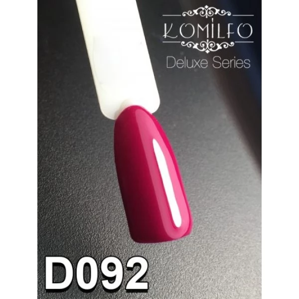 Gel polish D092 8 ml Komilfo Deluxe (dark fuchsia, enamel) Gel polish D092 8 ml Komilfo Deluxe (dark fuchsia, enamel)