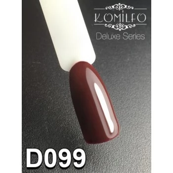 Gel polish D099 8 ml Komilfo Deluxe (wine, enamel)