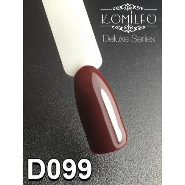 Gel polish D099 8 ml Komilfo Deluxe (wine, enamel)
