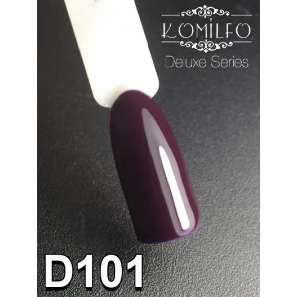 Gel polish D101 8 ml Komilfo Deluxe (dark purple, enamel) Gel polish D101 8 ml Komilfo Deluxe (dark purple, enamel)