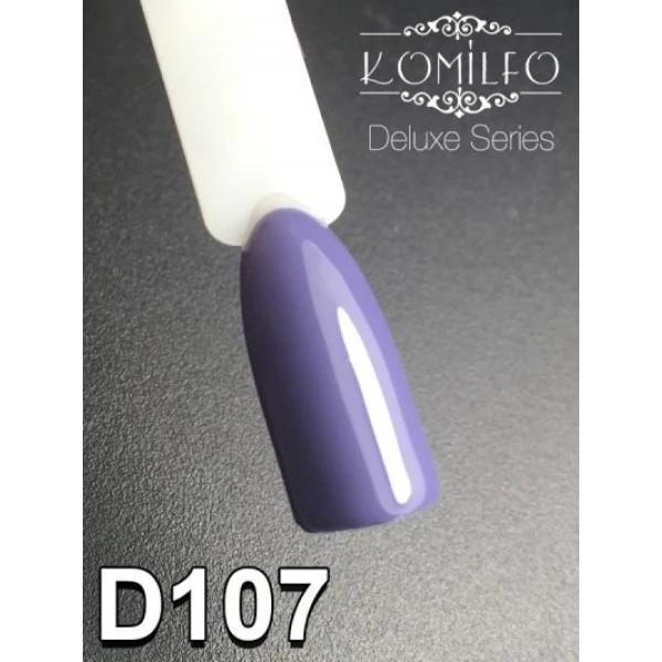 Gel polish D107 8 ml Komilfo Deluxe (gray-blue jeans, enamel) Gel polish D107 8 ml Komilfo Deluxe (gray-blue jeans, enamel)