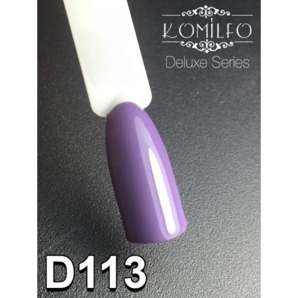 Gel polish D113 8 ml Komilfo Deluxe (dark, gray-amethyst, enamel) Gel polish D113 8 ml Komilfo Deluxe (dark, gray-amethyst, enamel)