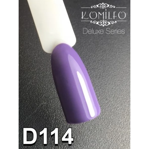 Gel polish D114 8 ml Komilfo Deluxe (dark, gray-lilac, enamel) Gel polish D114 8 ml Komilfo Deluxe (dark, gray-lilac, enamel)