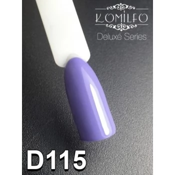 Gel polish D115 8 ml Komilfo Deluxe (lavender blue, enamel)