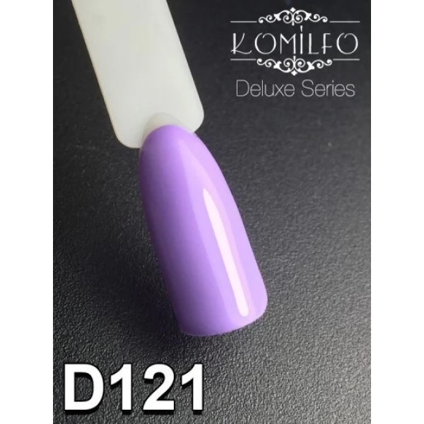 Gel polish D121 8 ml Komilfo Deluxe (lavender, enamel) Gel polish D121 8 ml Komilfo Deluxe (lavender, enamel)