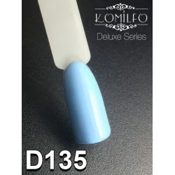 Gel polish D135 8 ml Komilfo Deluxe (light blue, enamel)