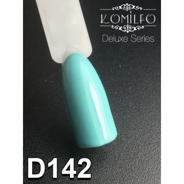 Gel polish D142 8 ml Komilfo Deluxe (muted turquoise, enamel) Gel polish D142 8 ml Komilfo Deluxe (muted turquoise, enamel)