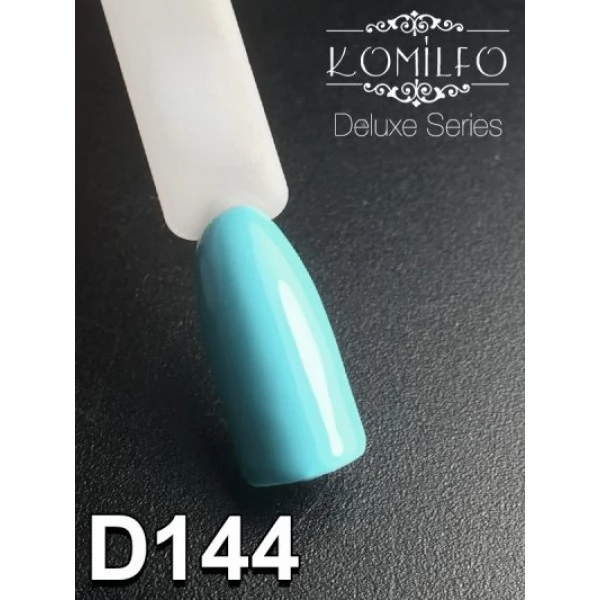 Gel polish D144 8 ml Komilfo Deluxe (pale turquoise, enamel) Gel polish D144 8 ml Komilfo Deluxe (pale turquoise, enamel)