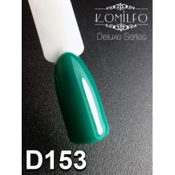 Gel polish D153 8 ml Komilfo Deluxe (green, enamel)