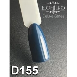 Gel polish D155 8 ml Komilfo Deluxe (dark jade, enamel)