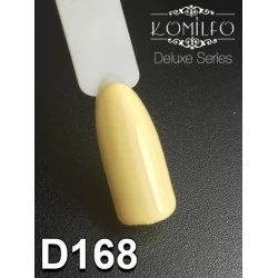 Gel polish D168 8 ml Komilfo Deluxe (warm yellow, enamel)