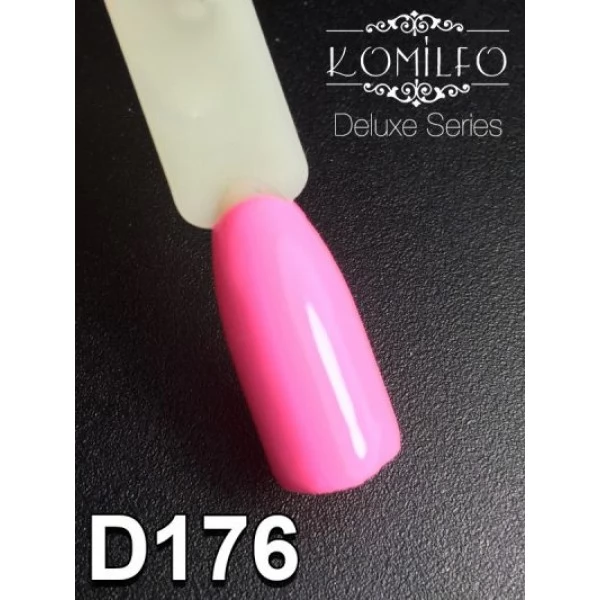 Gel polish D176 8 ml Komilfo Deluxe (light pink, enamel) Gel polish D176 8 ml Komilfo Deluxe (light pink, enamel)