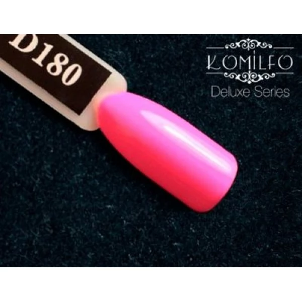 Gel polish D180 8 ml Komilfo Deluxe (deep pink, enamel) Gel polish D180 8 ml Komilfo Deluxe (deep pink, enamel)