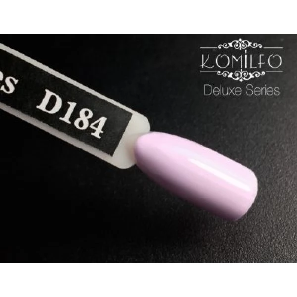 Gel polish D184 8 ml Komilfo Deluxe (light lilac-purple, enamel) Gel polish D184 8 ml Komilfo Deluxe (light lilac-purple, enamel)