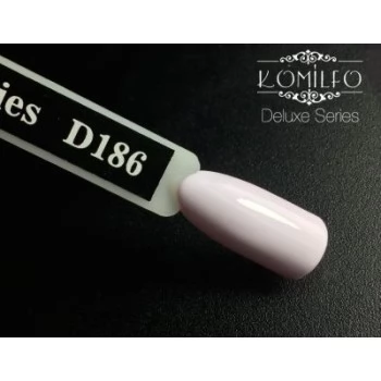 Gel polish D186 8 ml Komilfo Deluxe (very light lilac, enamel)