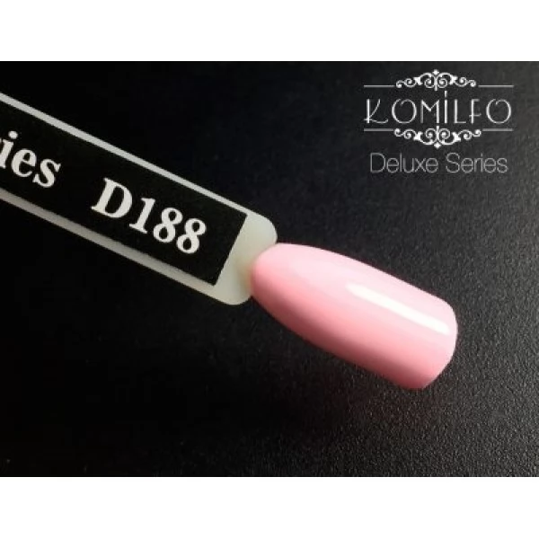 Gel polish D188 8 ml Komilfo Deluxe (pastel, light pink-purple, enamel)