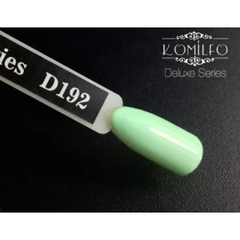 Gel polish D192 8 ml Komilfo Deluxe (light, pastel green, enamel)