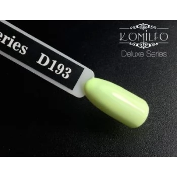 Gel polish D193 8 ml Komilfo Deluxe (pastel lemon, enamel)