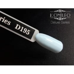 Gel polish D195 8 ml Komilfo Deluxe (pastel blue, enamel)