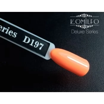 Gel polish D197 8 ml Komilfo Deluxe (carrot, enamel)