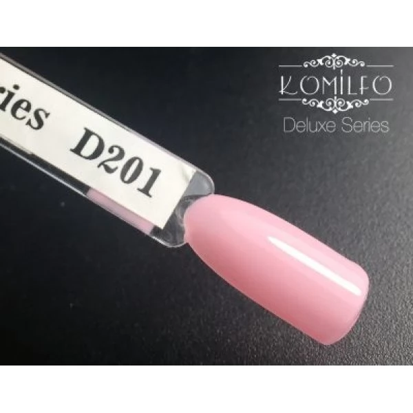 Gel polish D201 8 ml Komilfo Deluxe (light pink, with shimmer, for french) Gel polish D201 8 ml Komilfo Deluxe (light pink, with shimmer, for french)