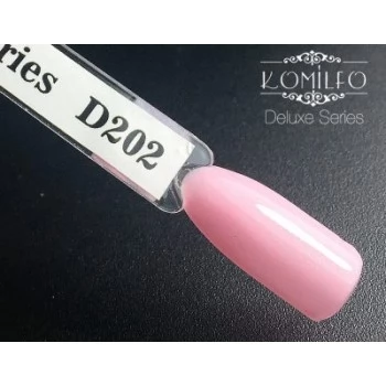 Gel polish D202 8 ml Komilfo Deluxe (light pale pink, with shimmer, for french)