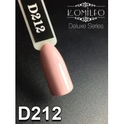 Gel polish D212 8 ml Komilfo Deluxe (light cocoa, enamel)