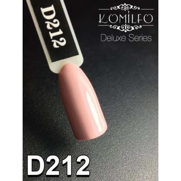 Gel polish D212 8 ml Komilfo Deluxe (light cocoa, enamel) Gel polish D212 8 ml Komilfo Deluxe (light cocoa, enamel)