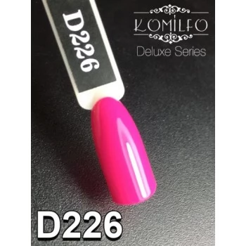 Gel polish D226 8 ml Komilfo Deluxe (pink magenta, enamel)