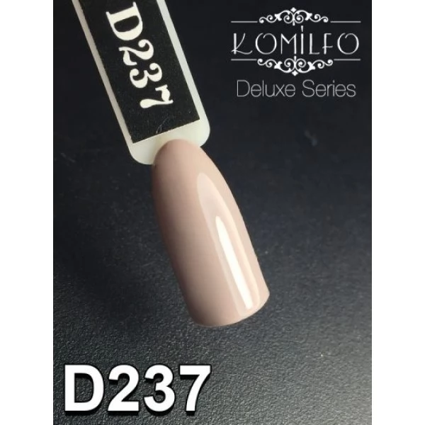 Gel polish D237 8 ml Komilfo Deluxe (gray asphalt, enamel) Gel polish D237 8 ml Komilfo Deluxe (gray asphalt, enamel)