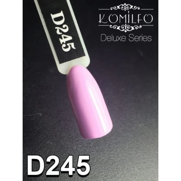 Gel polish D245 8 ml Komilfo Deluxe (pink lavender, enamel) Gel polish D245 8 ml Komilfo Deluxe (pink lavender, enamel)