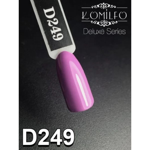 Gel polish D249 8 ml Komilfo Deluxe (purple-lilac, enamel) Gel polish D249 8 ml Komilfo Deluxe (purple-lilac, enamel)