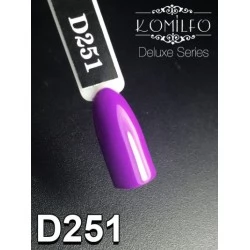 Gel polish D251 8 ml Komilfo Deluxe (rich lilac, enamel)