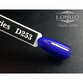 Gel polish D253 8 ml Komilfo Deluxe (dark blue, enamel)