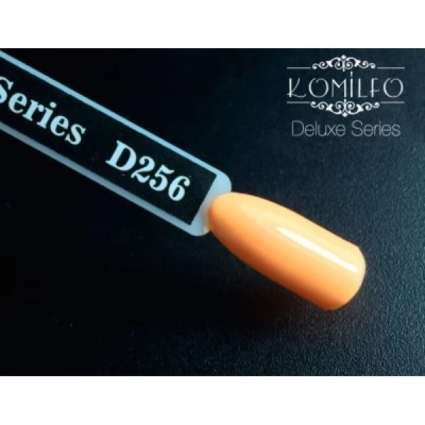 Gel polish D256 8 ml Komilfo Deluxe (pastel orange, enamel) Gel polish D256 8 ml Komilfo Deluxe (pastel orange, enamel)