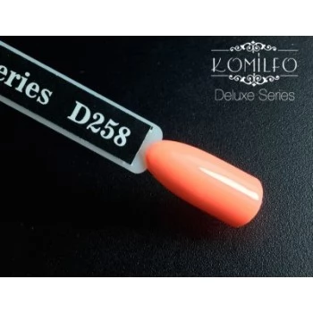 Gel polish D258 8 ml Komilfo Deluxe (peach, neon, enamel)