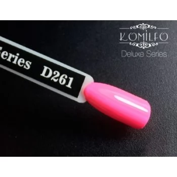 Gel polish D261 8 ml Komilfo Deluxe (bright pink, enamel)