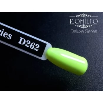 Gel polish D262 8 ml Komilfo Deluxe (acidic, yellow lime, enamel)