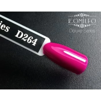 Gel polish D264 8 ml Komilfo Deluxe (raspberry fuchsia, enamel)