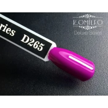 Gel polish D265 8 ml Komilfo Deluxe (purple fuchsia, enamel)