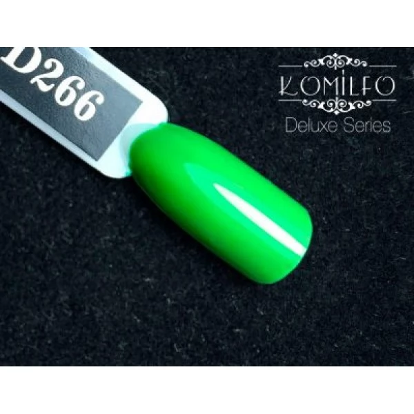 Gel polish D266 8 ml Komilfo Deluxe (dark green, enamel) Gel polish D266 8 ml Komilfo Deluxe (dark green, enamel)
