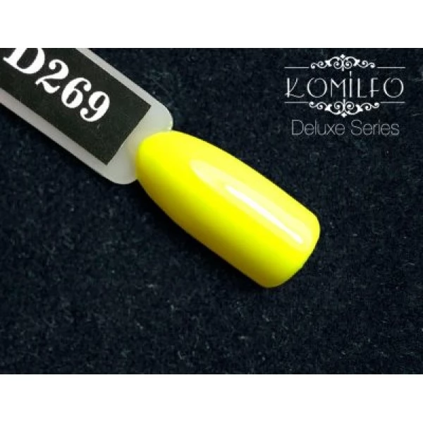 Gel polish D269 8 ml Komilfo Deluxe (yellow, neon, enamel) Gel polish D269 8 ml Komilfo Deluxe (yellow, neon, enamel)