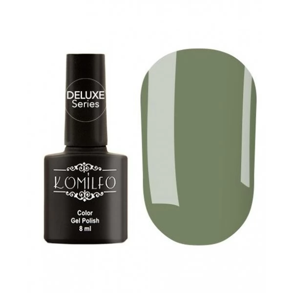 Gel polish D279 8 ml Komilfo Deluxe (dark olive, enamel) Gel polish D279 8 ml Komilfo Deluxe (dark olive, enamel)