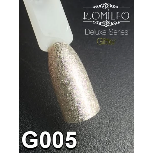 Gel polish G005 8 ml Komilfo Glitter Gel polish G005 8 ml Komilfo Glitter