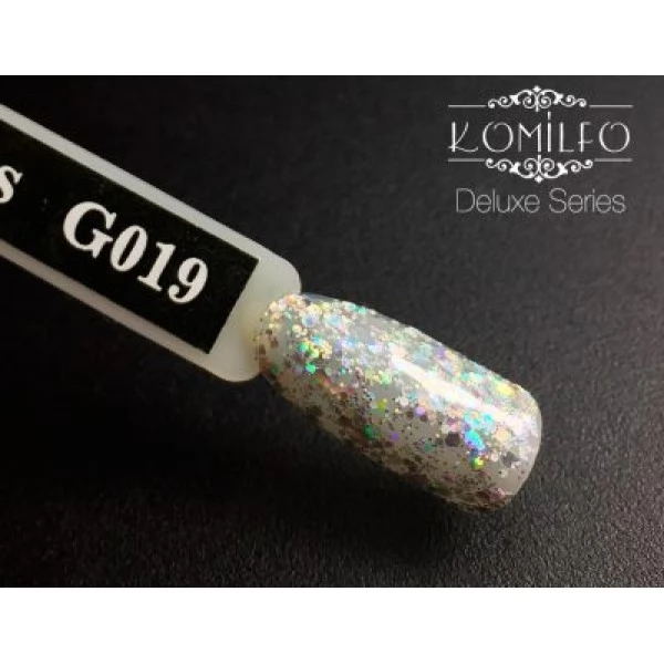 Gel polish G019 8 ml Komilfo Glitter Gel polish G019 8 ml Komilfo Glitter