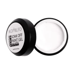 Komilfo White gel paint Wipe 5 ml
