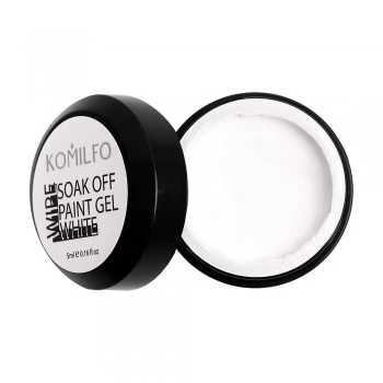 Komilfo White gel paint Wipe 5 ml