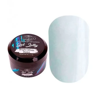 Komilfo Gel Jelly Bright White Violet 50 gr