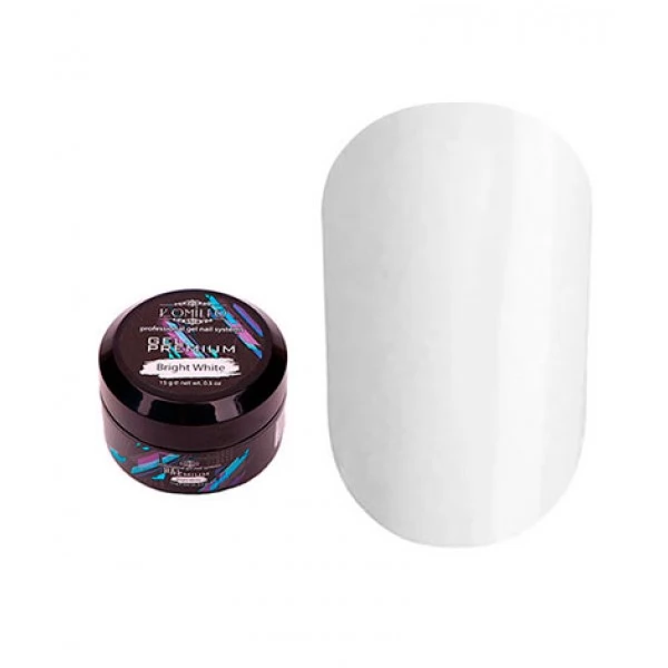 Komilfo Gel Premium Bright White 15 gr